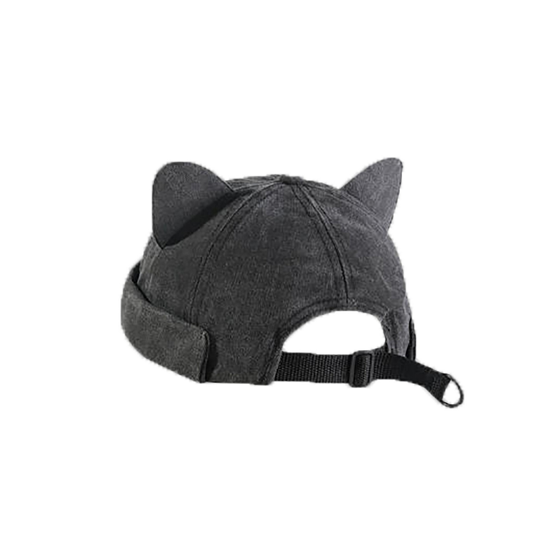 Cat Ear Brimless Docker Hat Retro Unisex Beanie Cap