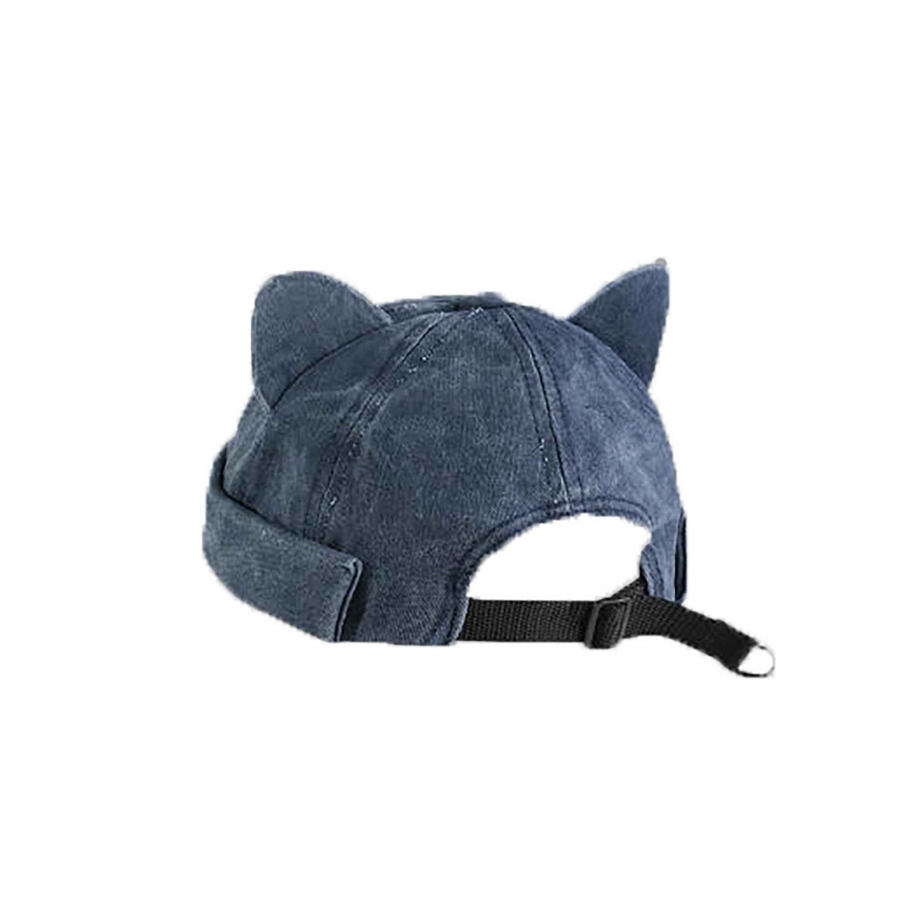 Cat Ear Brimless Docker Hat Retro Unisex Beanie Cap