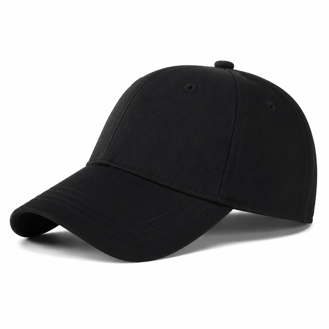 Classic Cotton Baseball Cap with Adjustable Strap