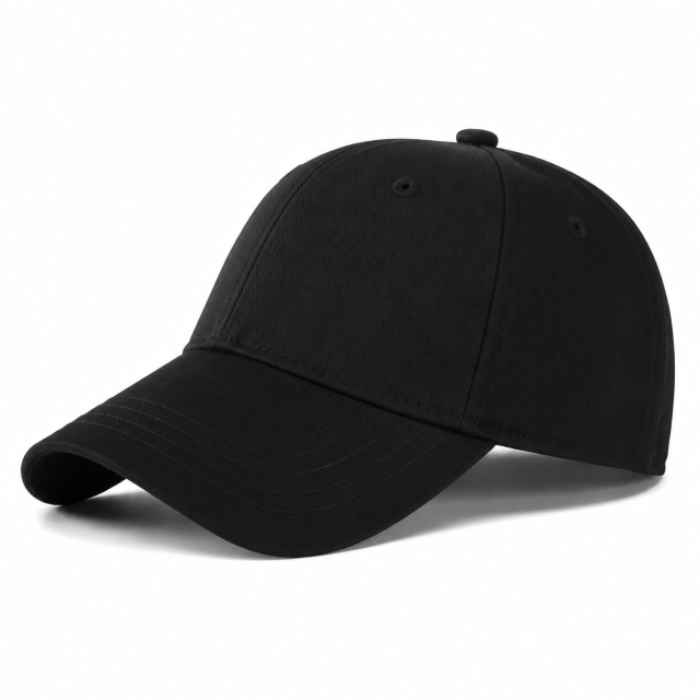 Classic Cotton Baseball Cap with Adjustable Strap