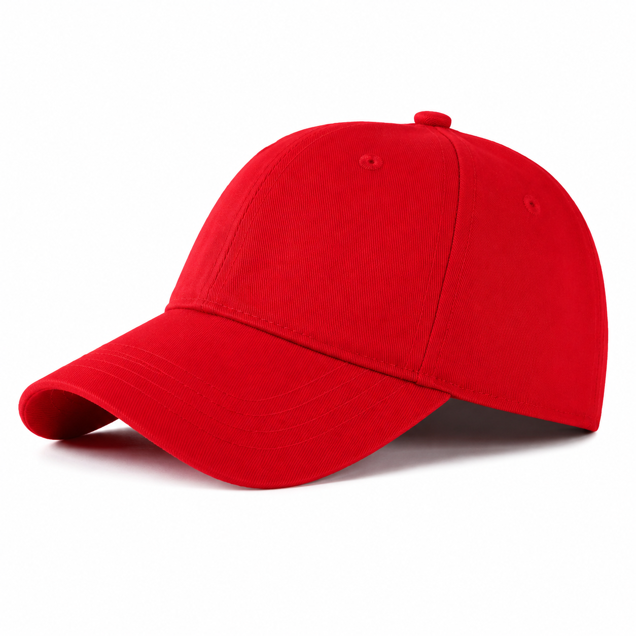 Classic Cotton Baseball Cap with Adjustable Strap
