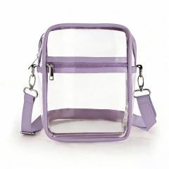 Clear PVC Stadium Crossbody Bag