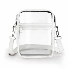 Clear PVC Stadium Crossbody Bag