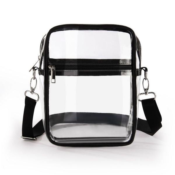 Clear PVC Stadium Crossbody Bag