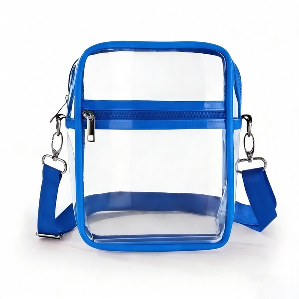 Clear PVC Stadium Crossbody Bag