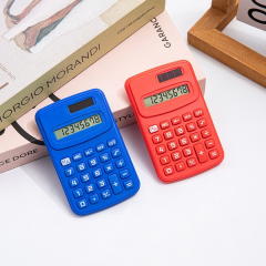 Compact Dual-Power Pocket Calculator
