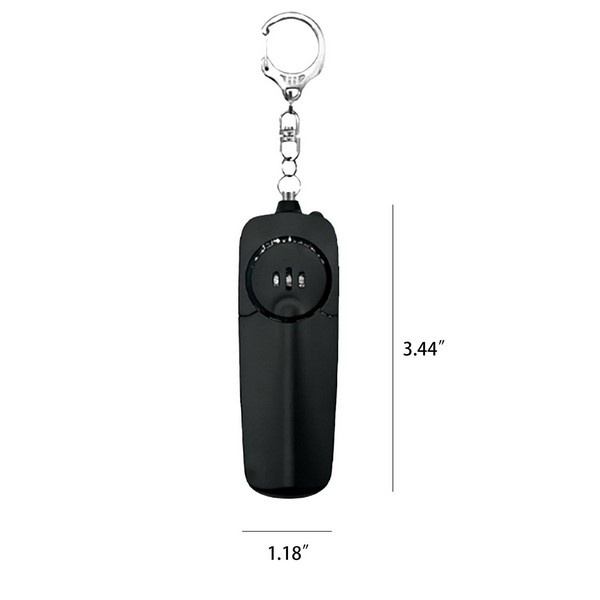 Compact Pull Pin Personal Safety Alarm Keychain
