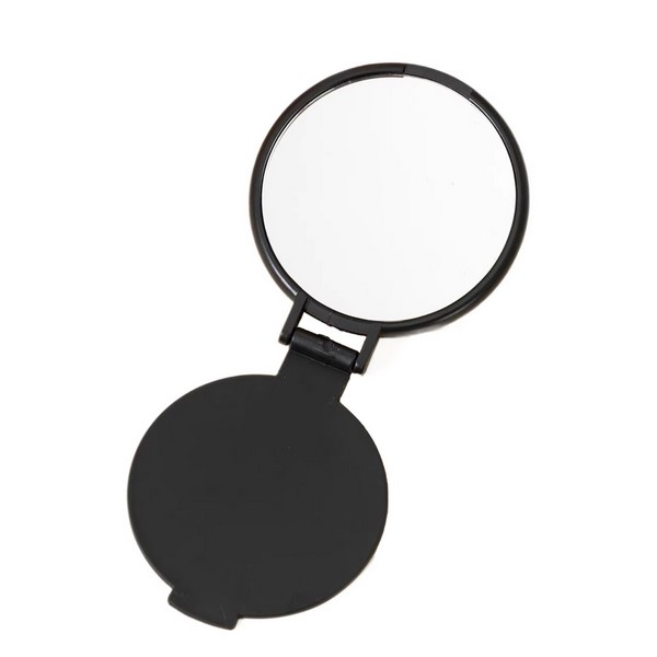 Compact Round Foldable Plastic Makeup Mirror