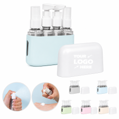 Compact Travel Toiletry Bottle Set