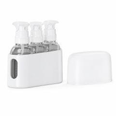 Compact Travel Toiletry Bottle Set