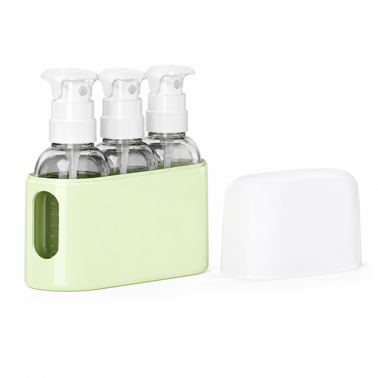 Compact Travel Toiletry Bottle Set