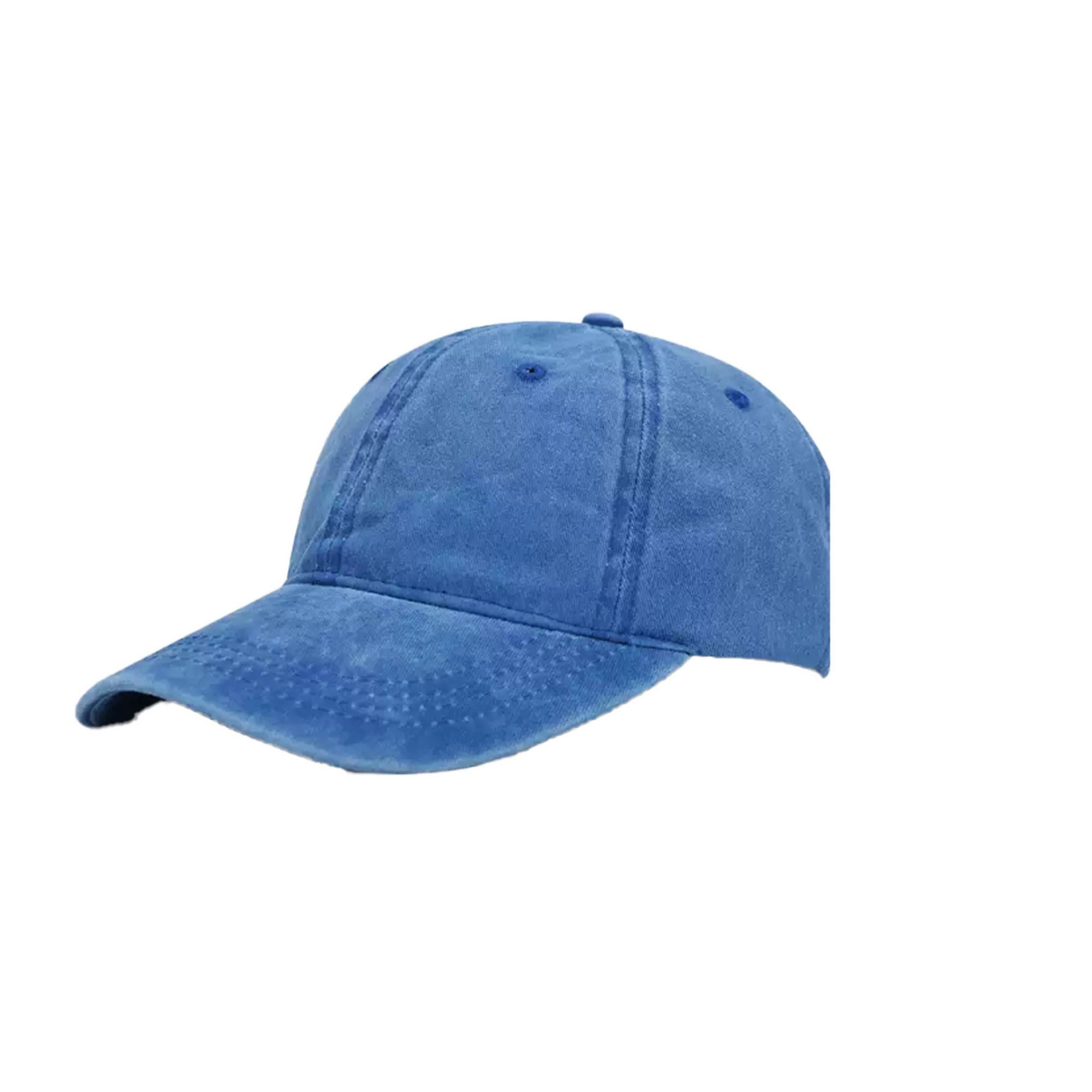 Cotton Sun Protection Baseball Cap with Breathable Design