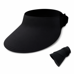 Cotton Sun Visor with Adjustable Back Strap