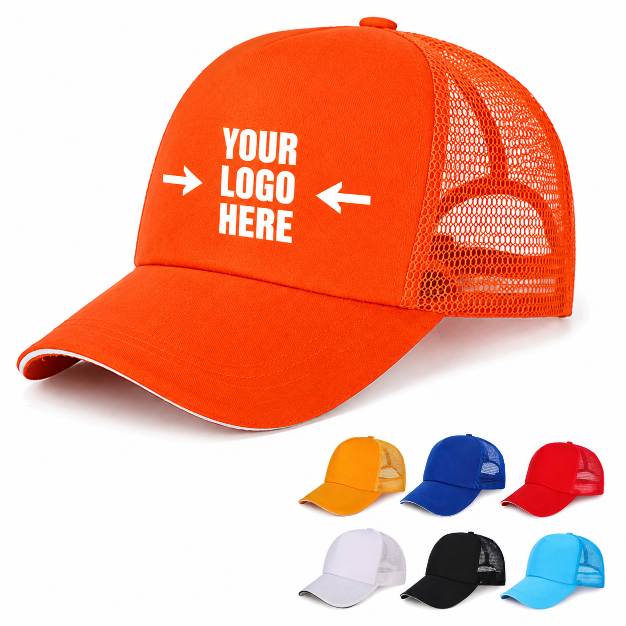 Cotton Twill Mesh Back Trucker Cap