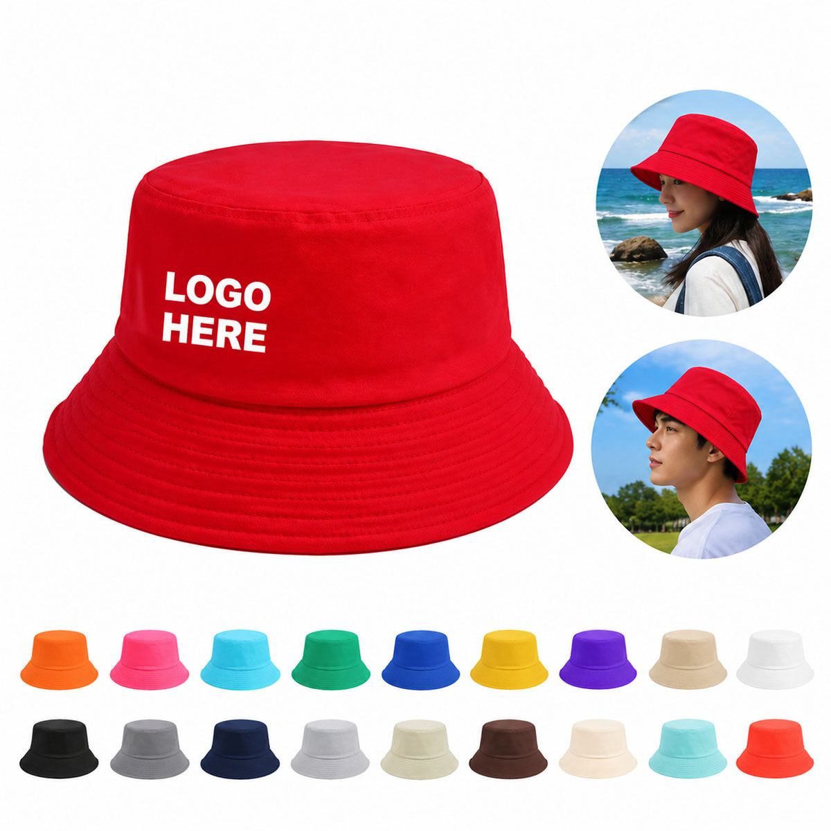 Custom Cotton Bucket Hat