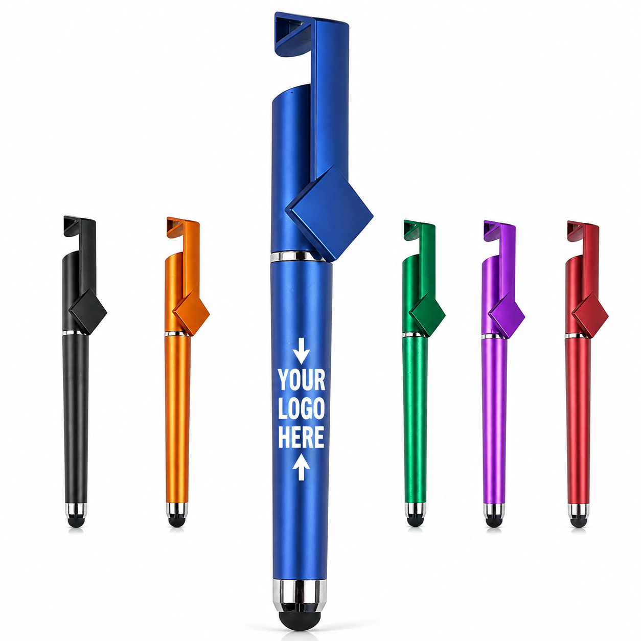 Customized Promotional Stylus Pen With Phone Holder Cap