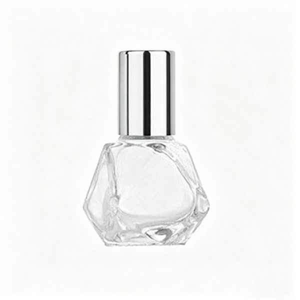 Diamond Glass Essential Oil Roller Bottle