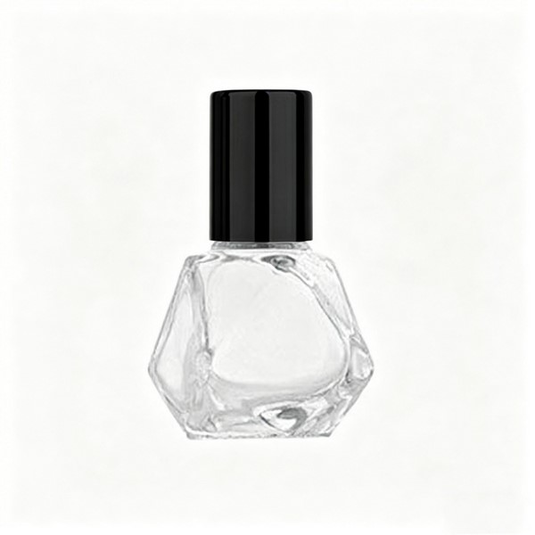 Diamond Glass Essential Oil Roller Bottle