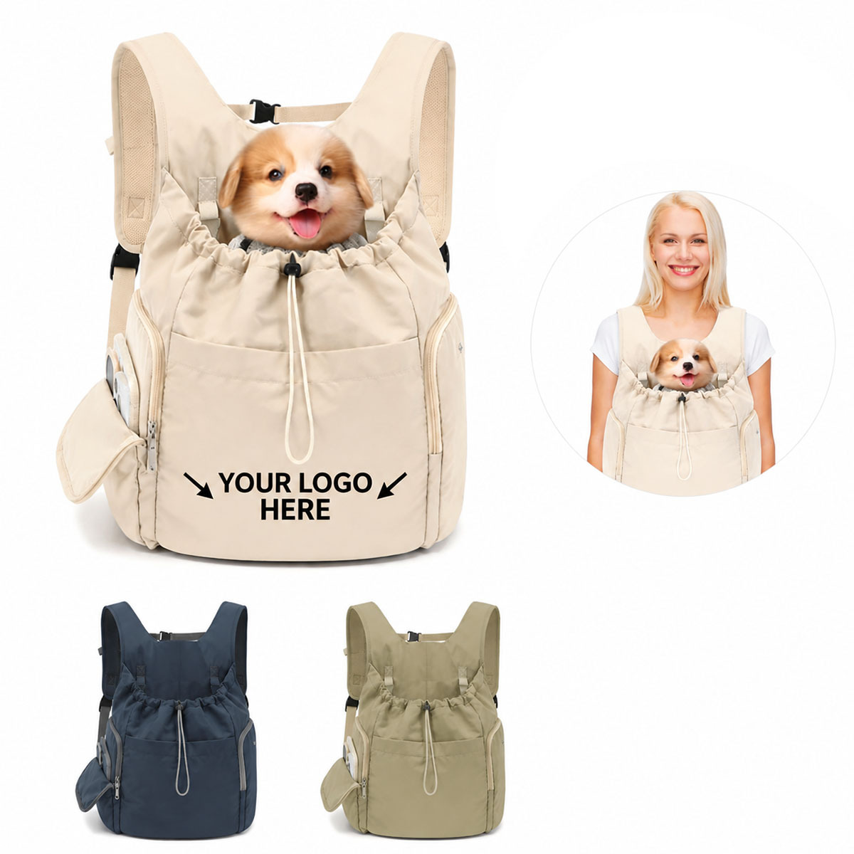 Dog Carrier Backpack for Hiking