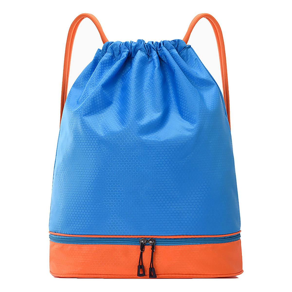 Drawstring Cinch Backpack with Shoe Compartment