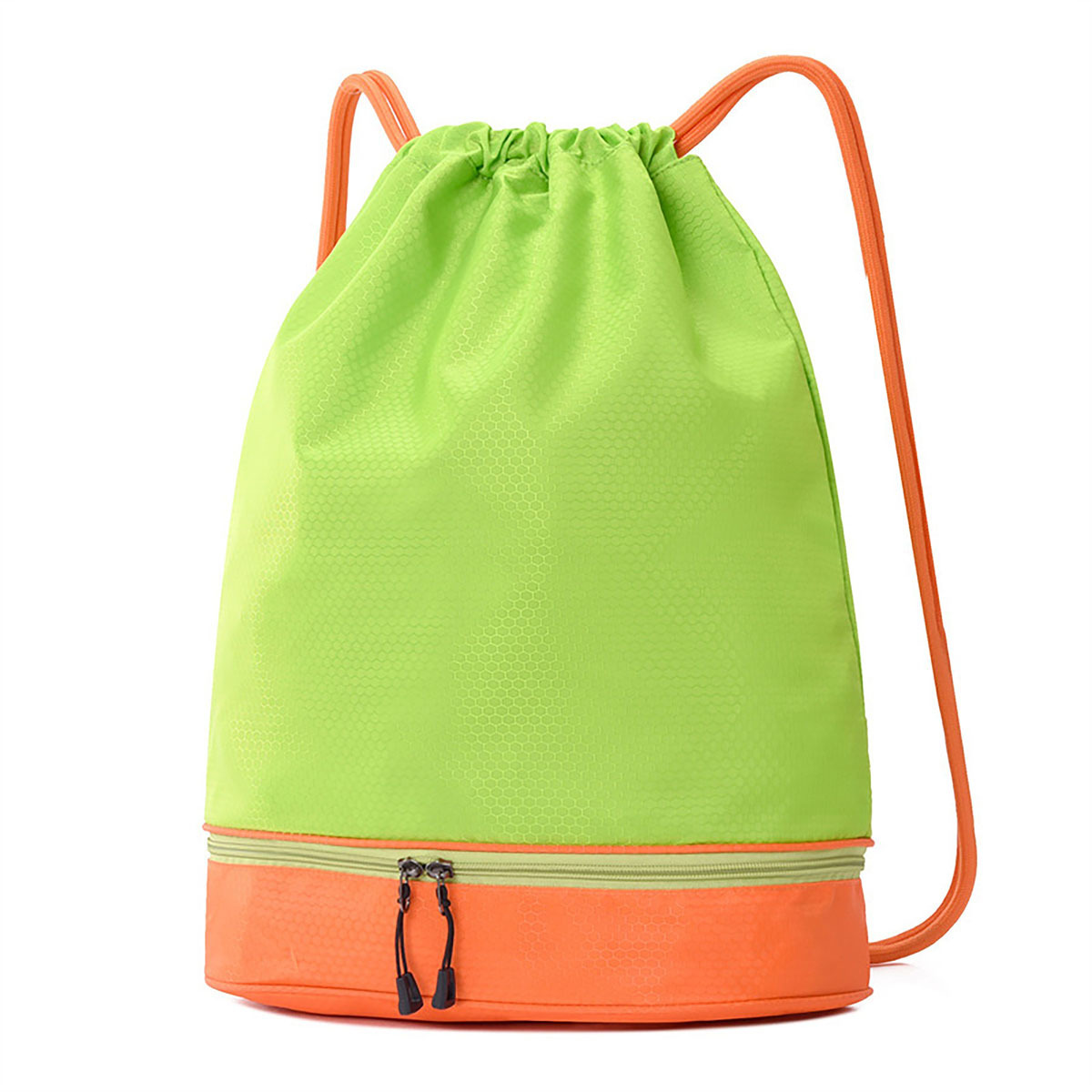 Drawstring Cinch Backpack with Shoe Compartment