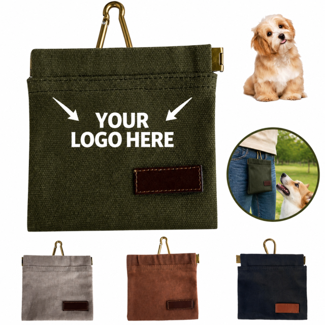 Durable Canvas Pet Treat Training Pouch