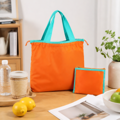 Eco-Friendly Foldable Nylon Shopping Tote Bag