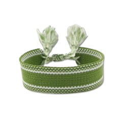 Embroidered Adjustable Friendship Bracelet