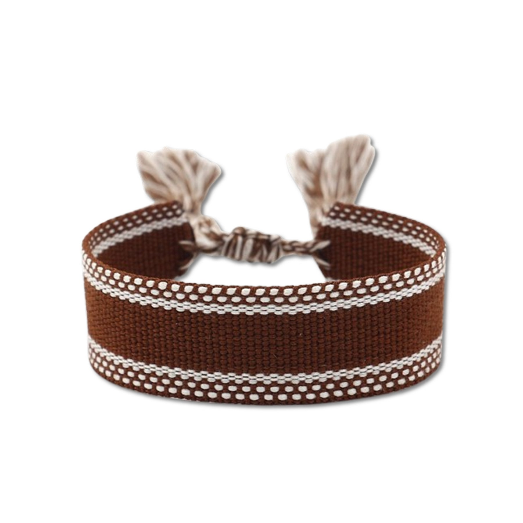 Embroidered Adjustable Friendship Bracelet