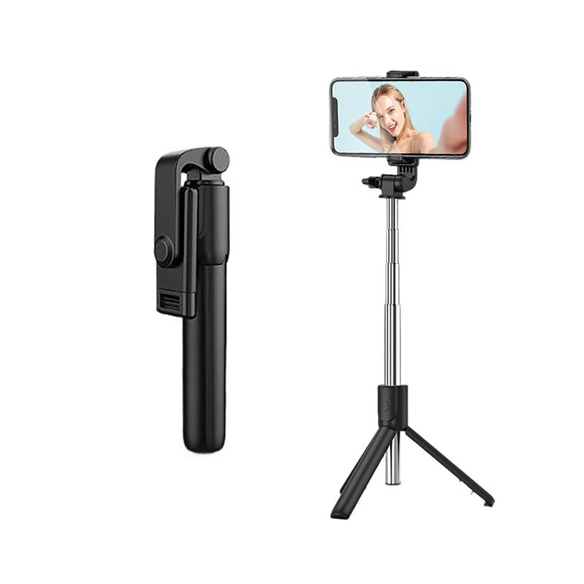 Extendable Selfie Stick With Wireless Remote