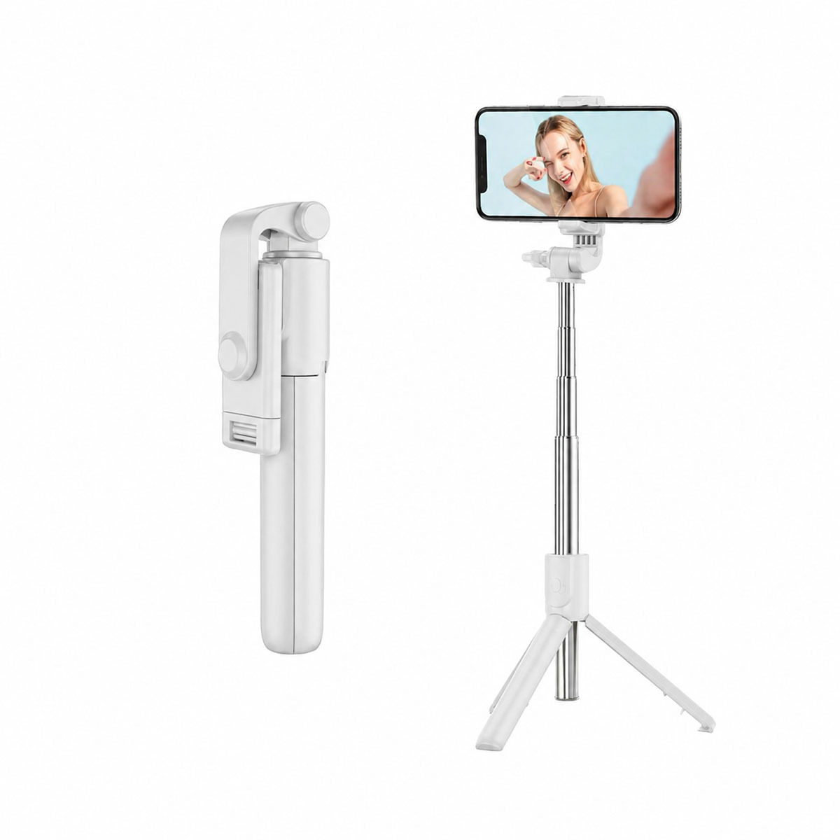 Extendable Selfie Stick With Wireless Remote