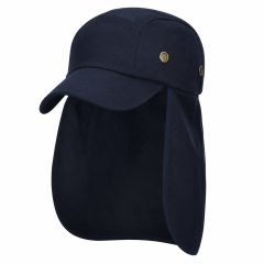 Fishing Cap with Neck Flap and UV Protection