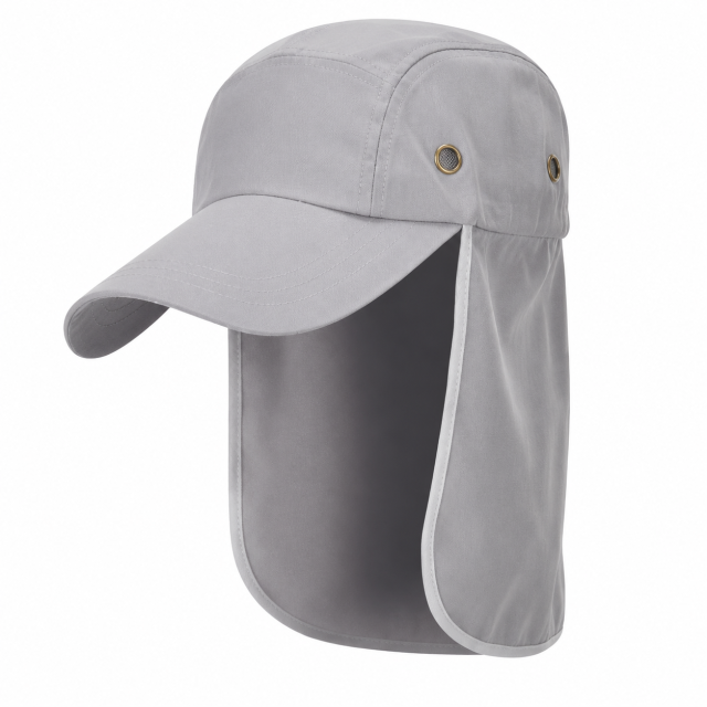 Fishing Cap with Neck Flap and UV Protection