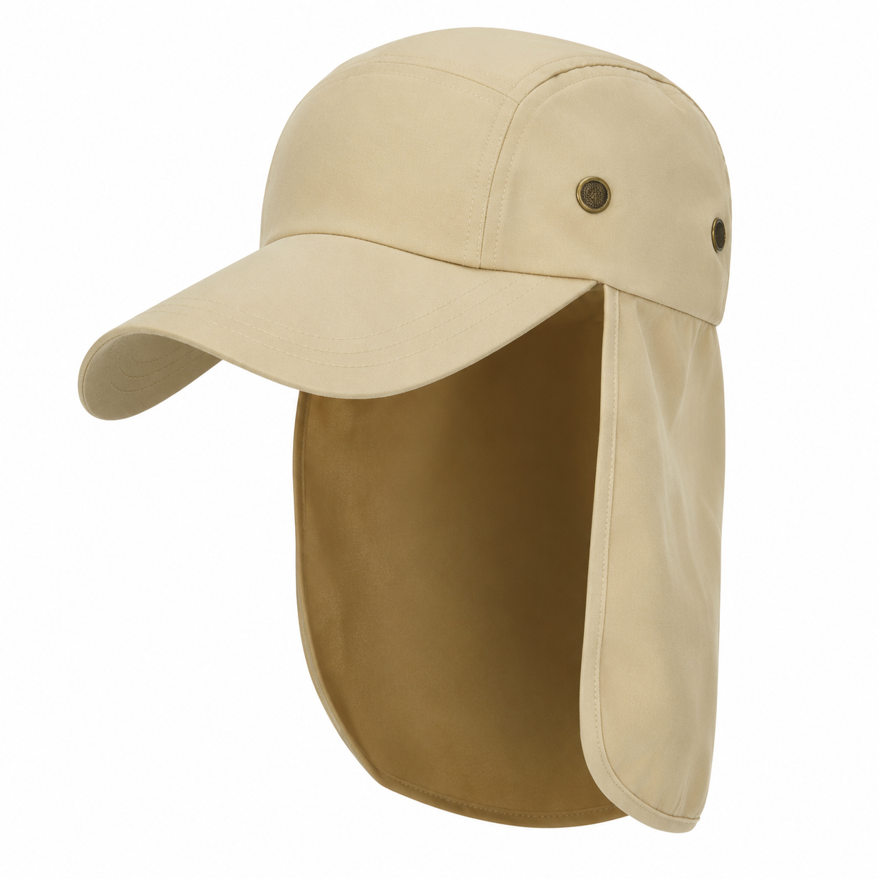 Fishing Cap with Neck Flap and UV Protection