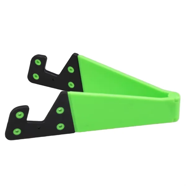 Foldable Adjustable V-Shape Smartphone Stand With Swivel Hinge Design