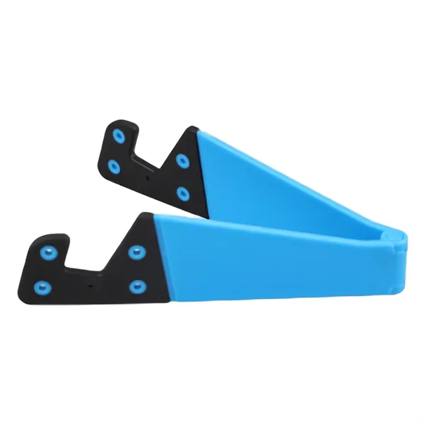 Foldable Adjustable V-Shape Smartphone Stand With Swivel Hinge Design