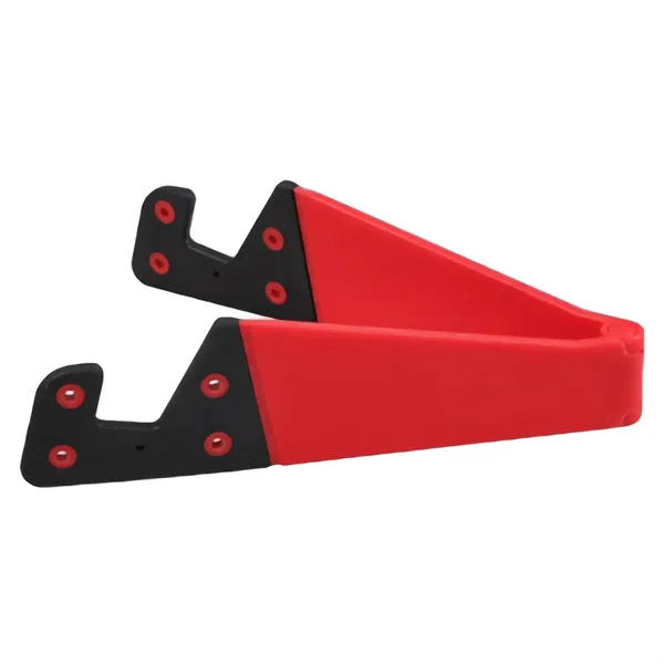 Foldable Adjustable V-Shape Smartphone Stand With Swivel Hinge Design