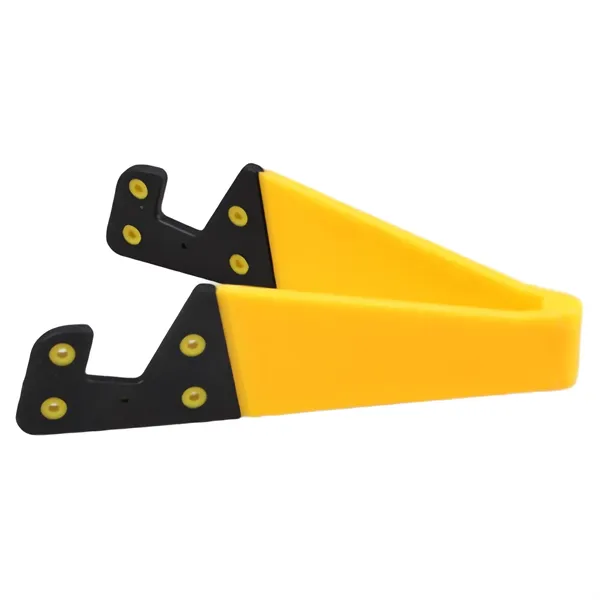 Foldable Adjustable V-Shape Smartphone Stand With Swivel Hinge Design