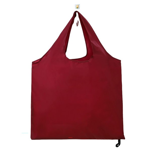 Foldable Polyester Reusable Shopping Tote Bag