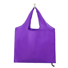 Foldable Polyester Reusable Shopping Tote Bag