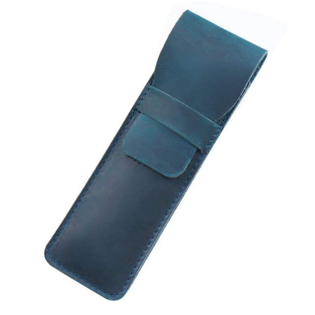 Genuine Cowhide Leather Pencil Holder Case