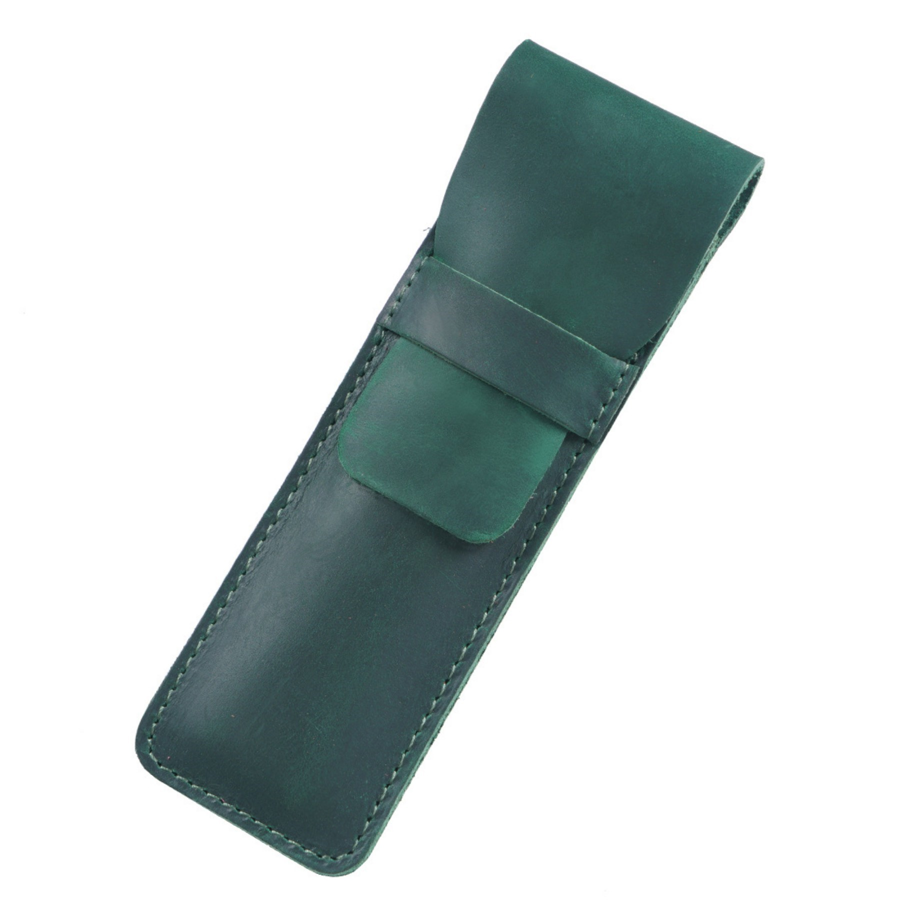 Genuine Cowhide Leather Pencil Holder Case