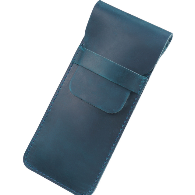 Genuine Cowhide Leather Pencil Holder Case