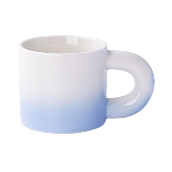 Gradient Glazed Ceramic Coffee Mug