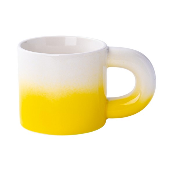Gradient Glazed Ceramic Coffee Mug