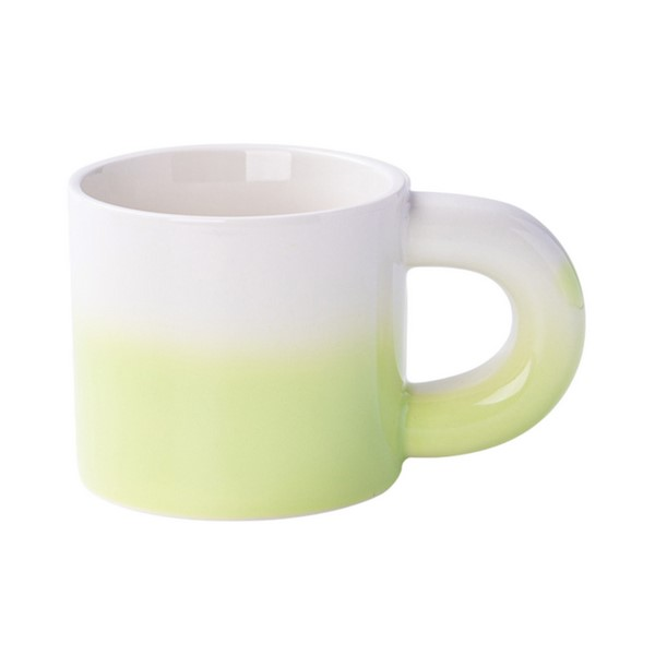 Gradient Glazed Ceramic Coffee Mug