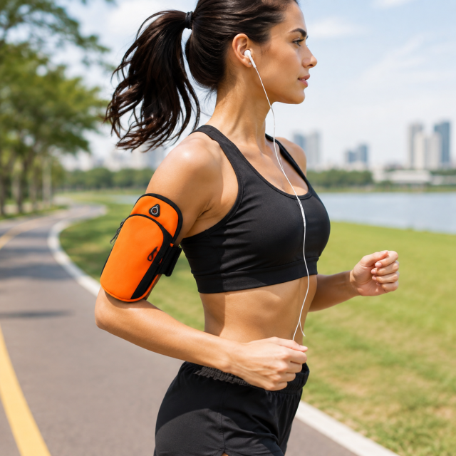 Gym Workout Exercise Arm Band Sleeve Pouch