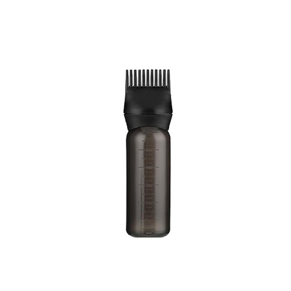 Hair Treatment Applicator Bottle With Built-In Comb