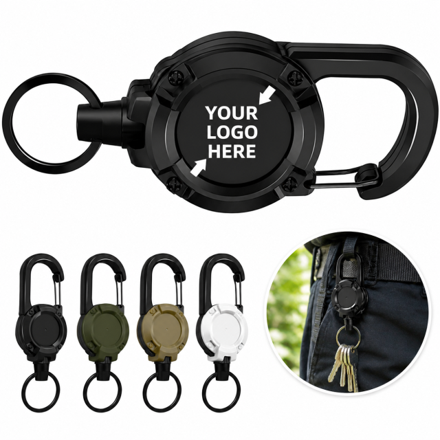 Heavy Duty Retractable Keychain Reel
