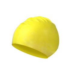 High Elasticity Silicone Swim Cap with Waterproof Comfort Fit